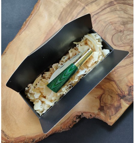 navaja laminada verde