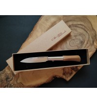 Navaja personalizada CQ nogal con bloqueo