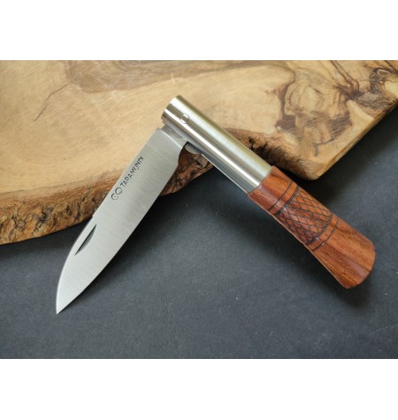 Navaja cocobolo cruzadillo block CQ PREMIUM 2