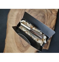 Navaja madera prensada marrón con bloqueo CQ G