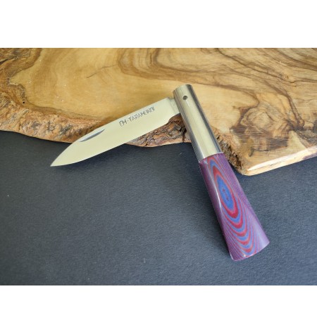 Navaja mikarta laminada rojo, azul CM 2